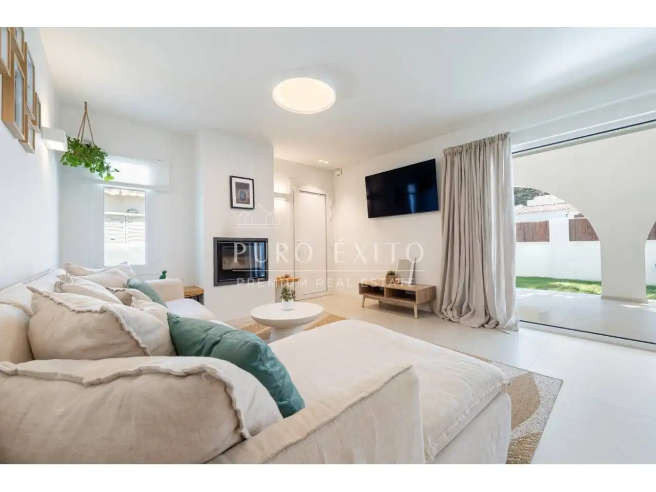Wohnzimmer von Haus oder Chalet zum Verkauf in Cambrils mit Heizung, Privatgarten und Terrasse