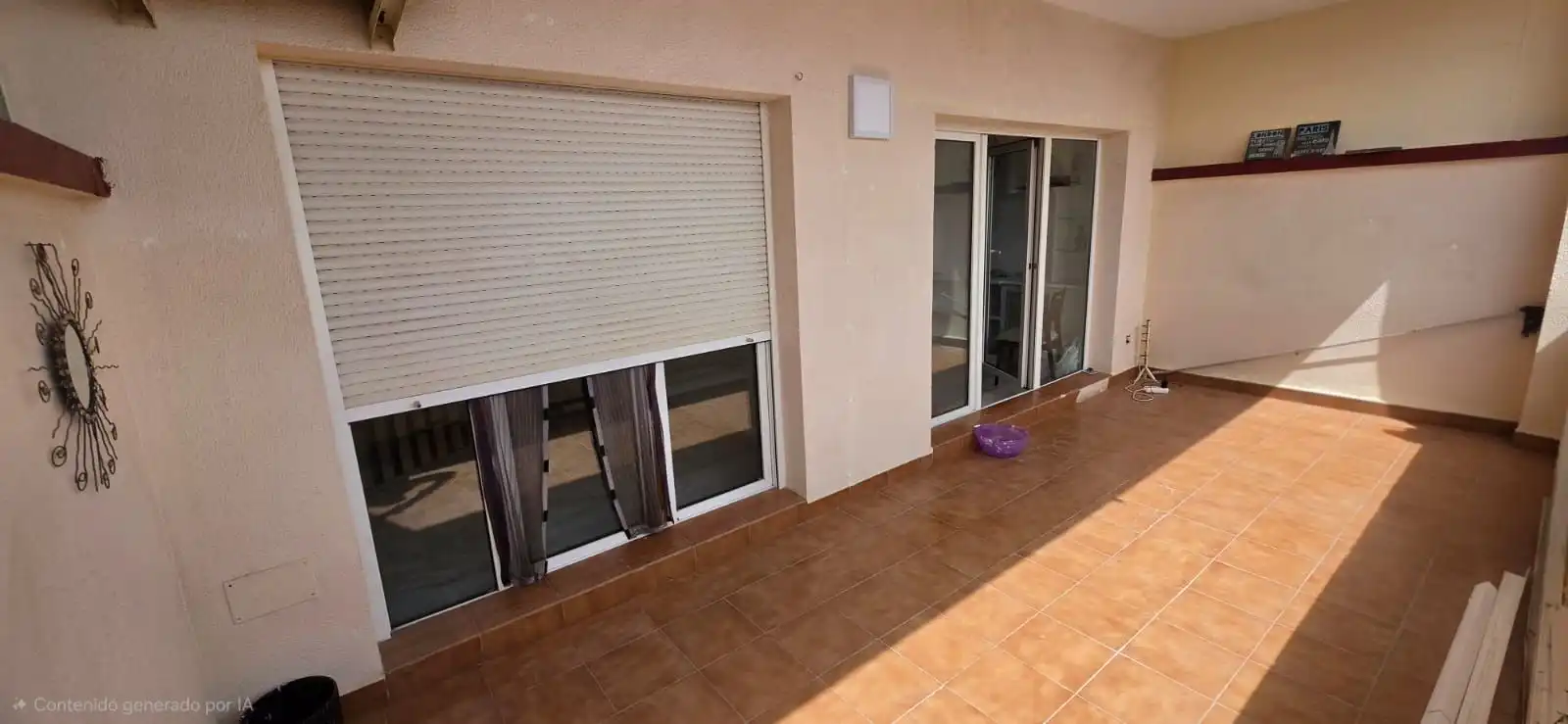 Terrassa de Apartament de lloguer en Benalmádena amb Terrassa i Piscina comunitària