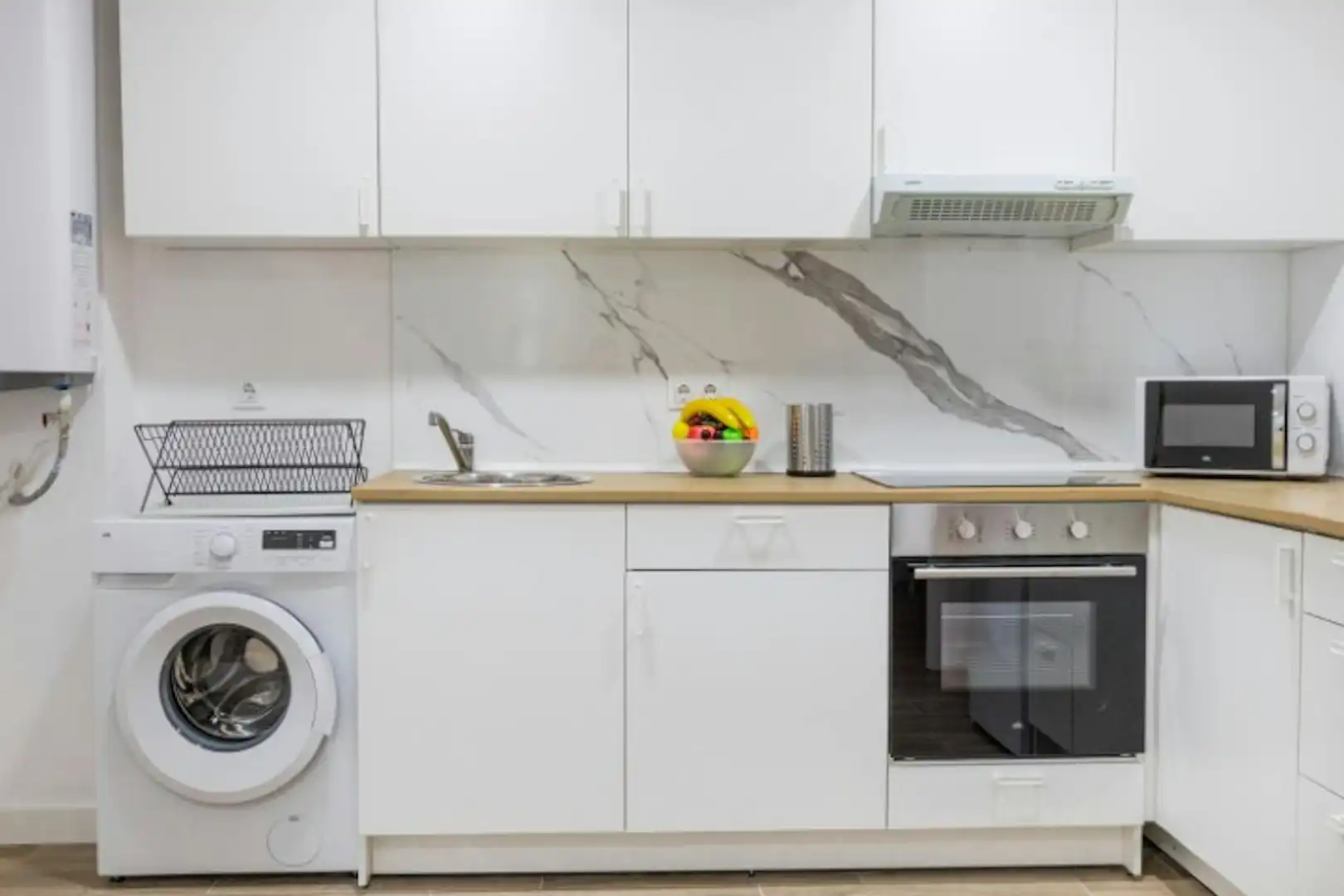Cocina de Piso para compartir en Leganés con Calefacción, Amueblado y Lavadora