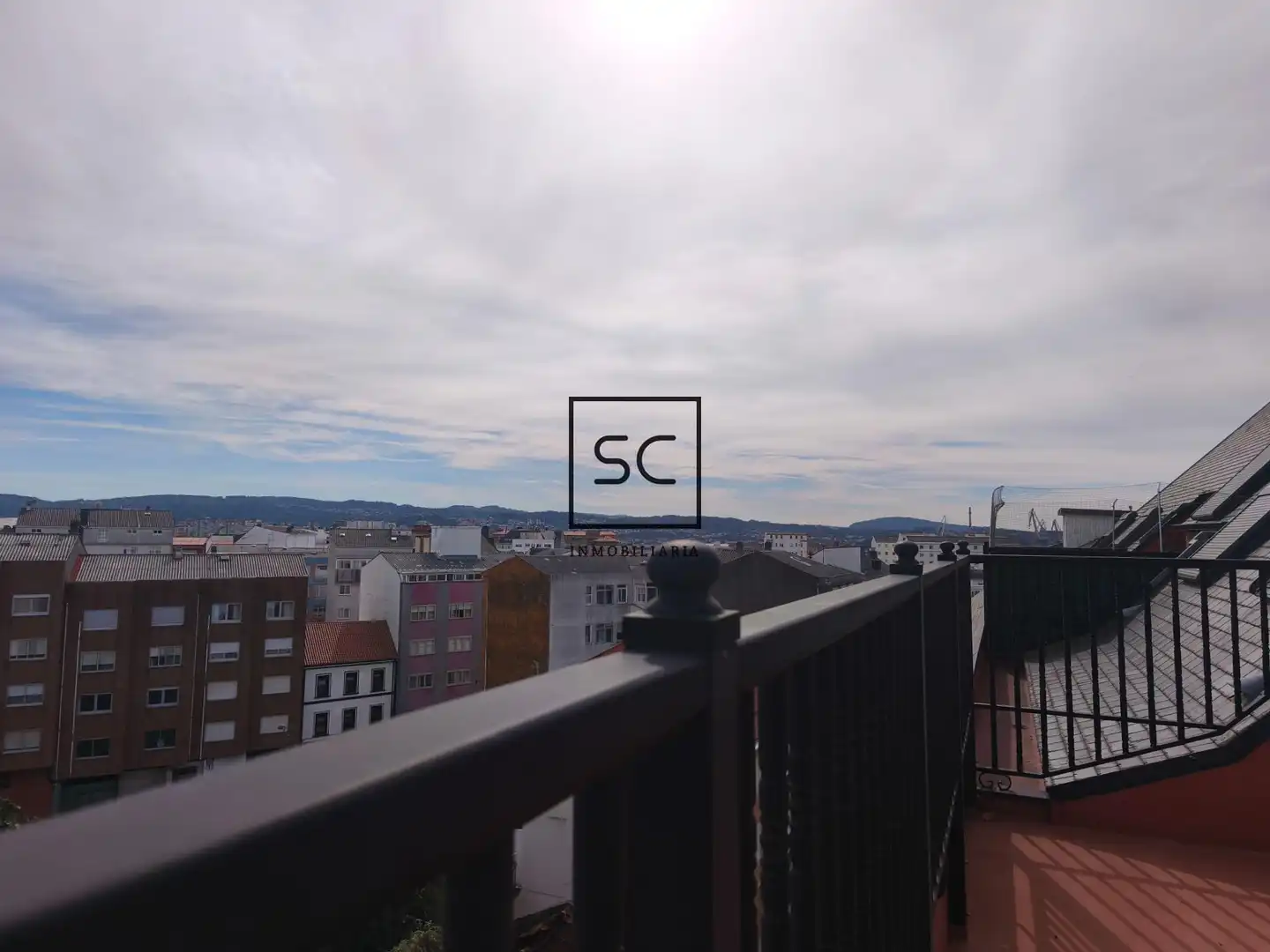 Terraza de Apartamento de alquiler en Porta Nova