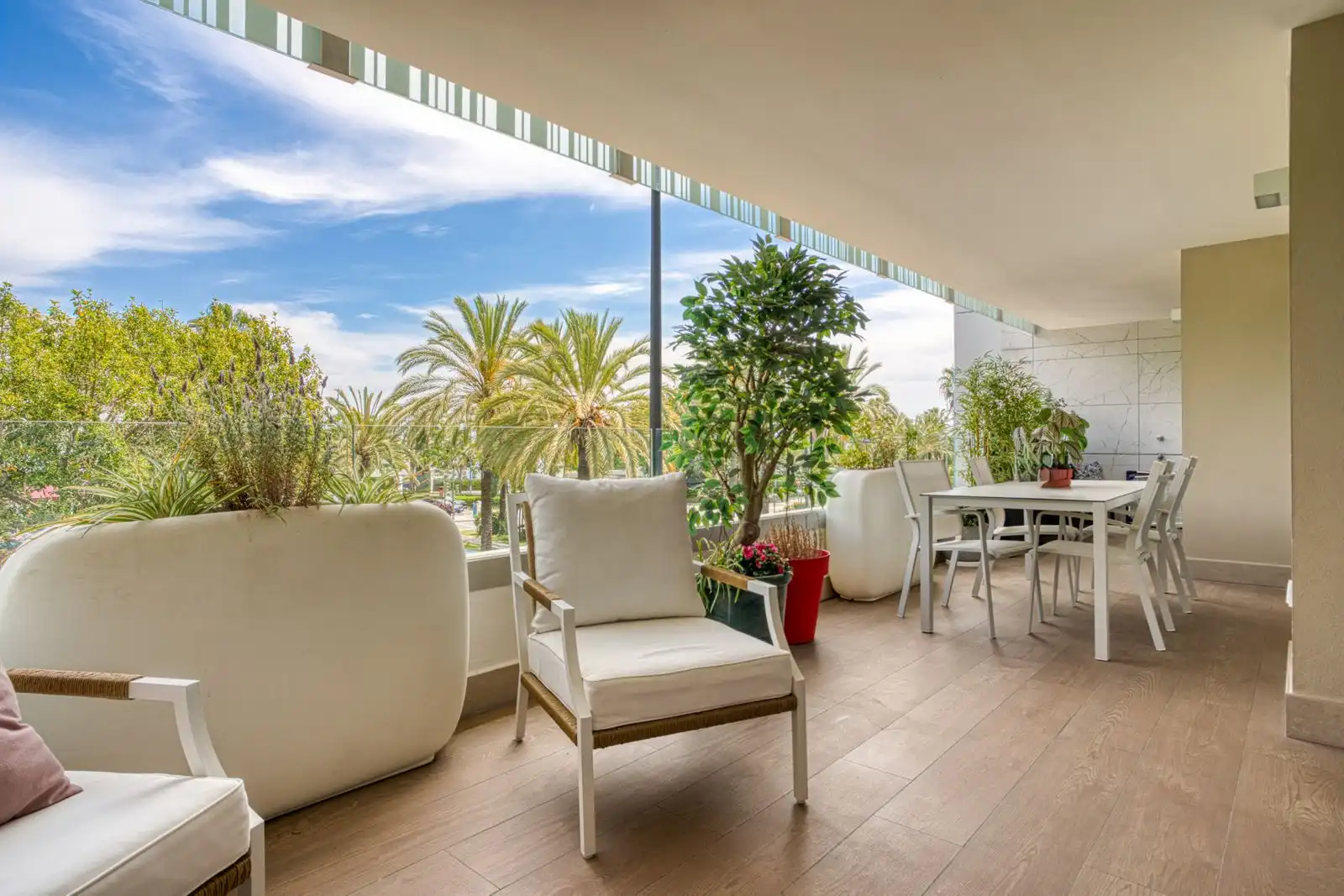 Terraza de Apartamento en venta en Marbella con Terraza, Trastero y Amueblado