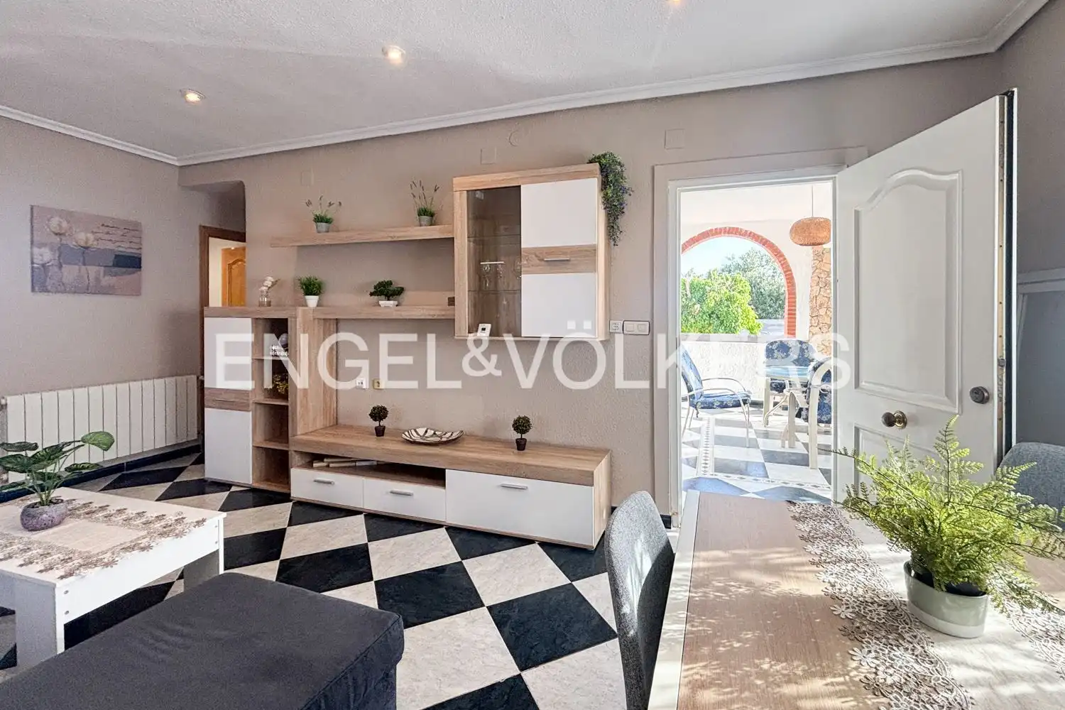 Sala de estar de Casa o chalet de alquiler en Bétera con Aire acondicionado, Calefacción y Jardín privado