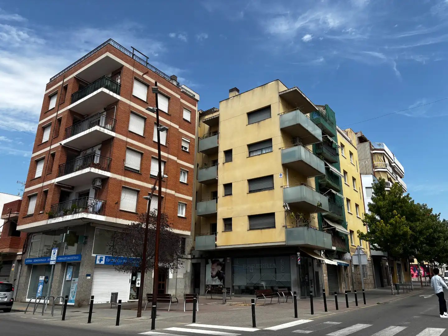 Exterior view of Flat for sale in Terrassa  with Air Conditioner, Heating and Parquet flooring