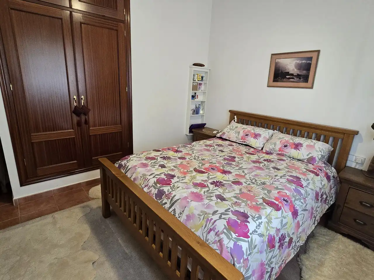 Dormitori de Casa o xalet en venda en Periana amb Aire condicionat, Terrassa i Piscina