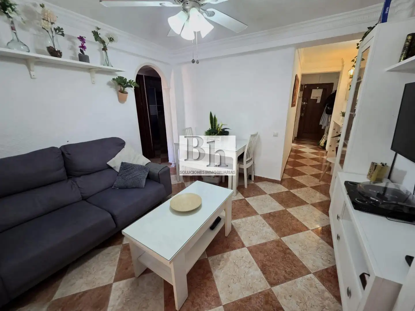 Sala de estar de Piso en venta en Málaga con Aire acondicionado
