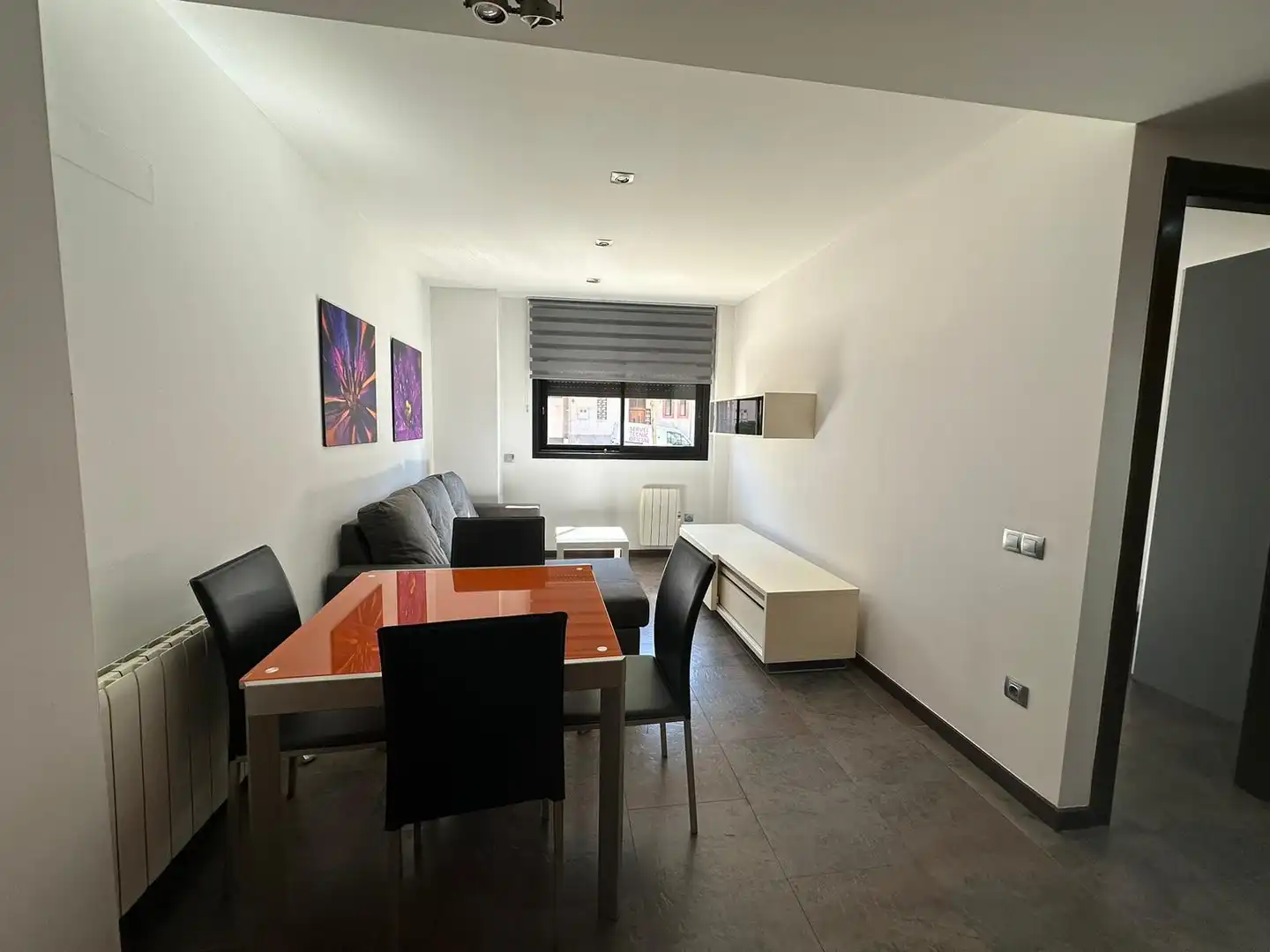 Living room of Flat for sale in Navarcles  with Heating and Furnished