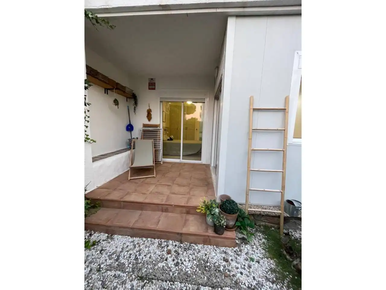 Garten von Wohnung zur Miete in Castelldefels mit Klimaanlage, Privatgarten und Terrasse