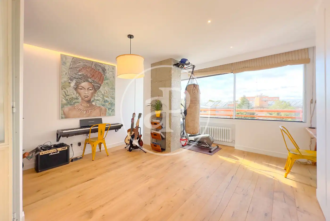 Sala de estar de Piso en venta en Madrid con Aire acondicionado, Calefacción y Jardín privado