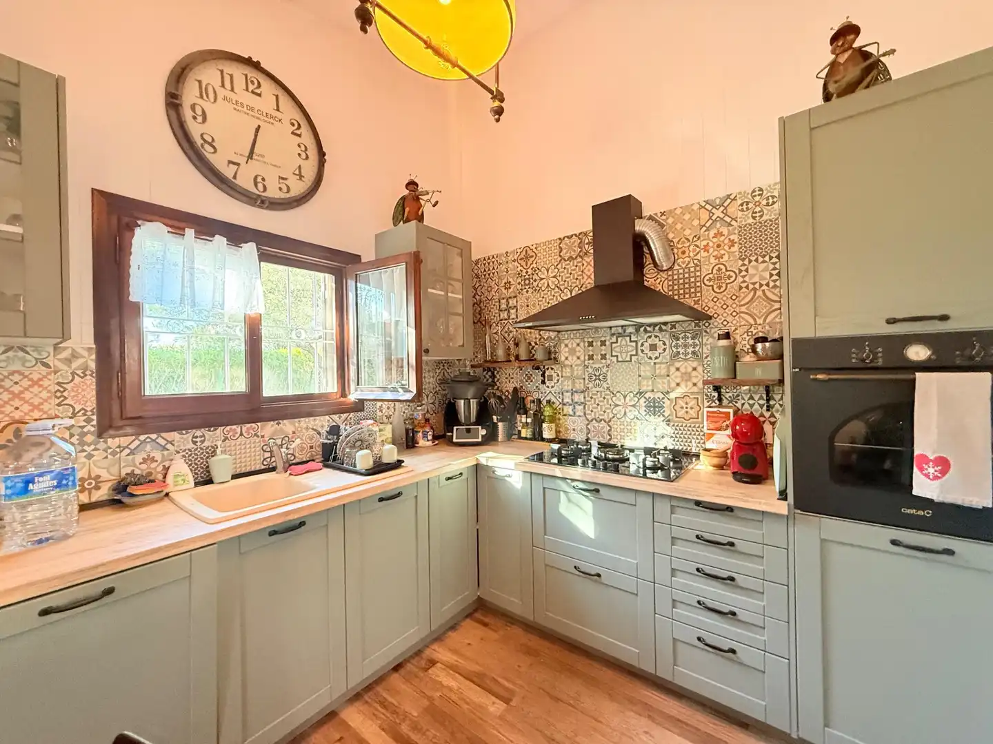 Cocina de Casa o chalet en venta en L'Ampolla con Calefacción, Jardín privado y Terraza