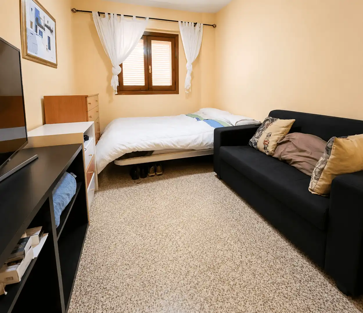 Dormitori de Apartament en venda en  Palma de Mallorca amb Balcó
