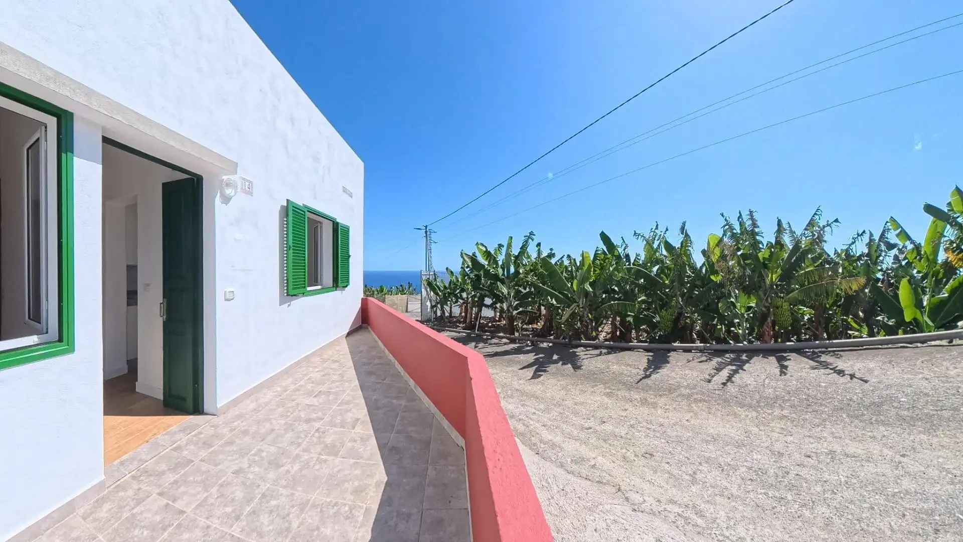 Außenansicht von Wohnung zur Miete in Barlovento mit Privatgarten