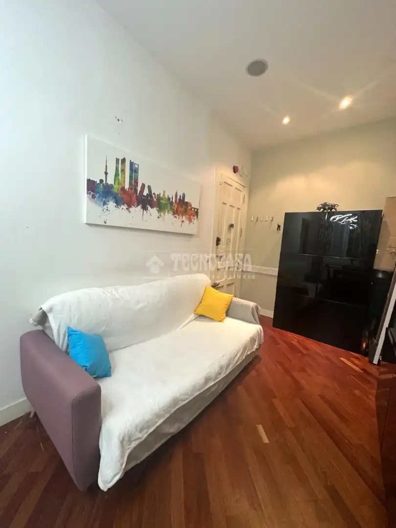 Sala de estar de Piso de alquiler en Madrid