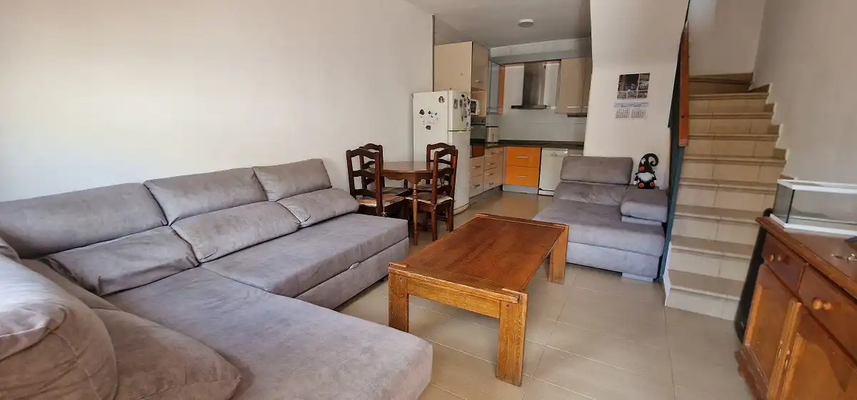 Sala de estar de Casa adosada en venta en Santa Pola con Terraza, Amueblado y Balcón