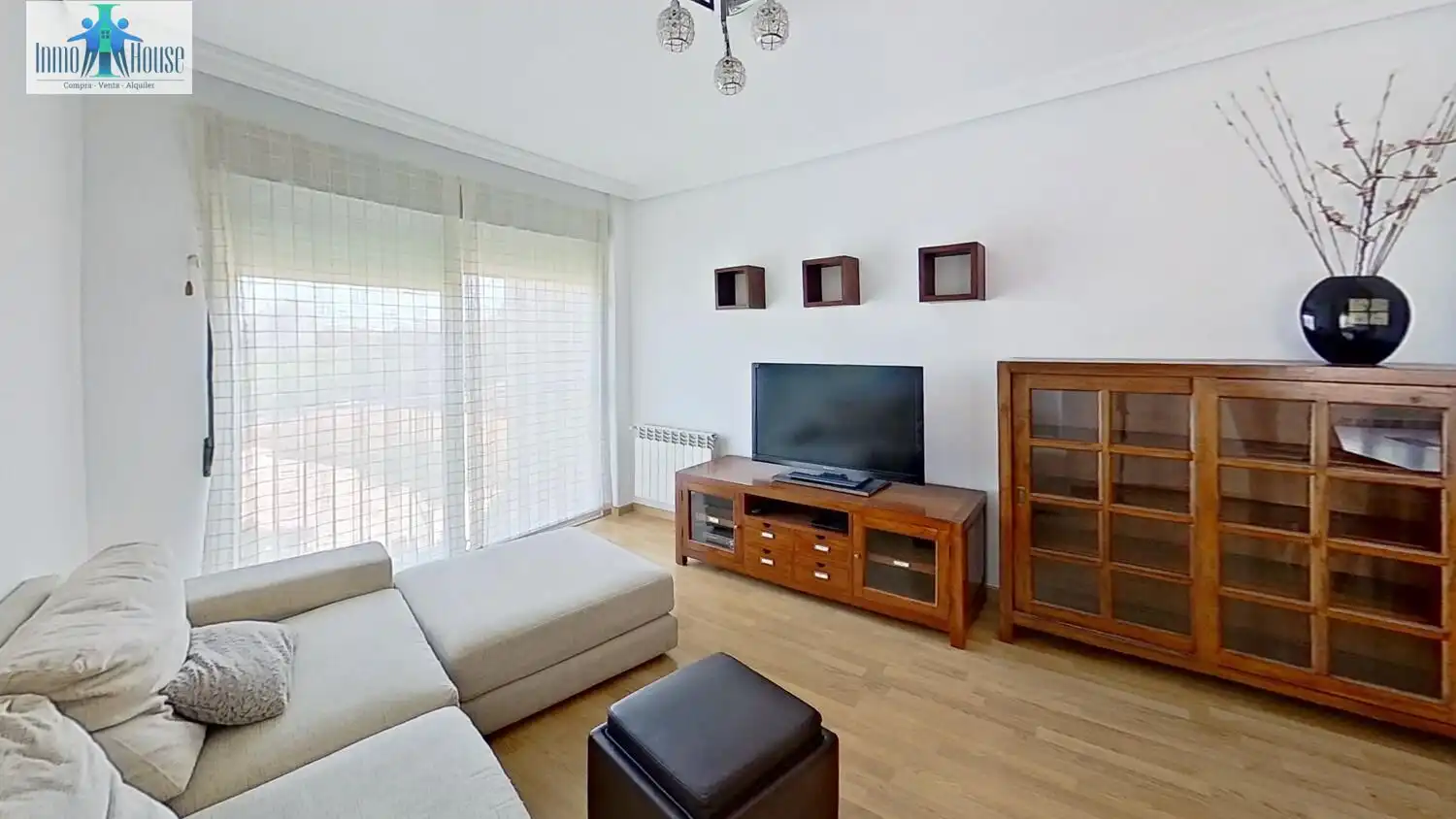 Sala de estar de Piso en venta en Albacete con Aire acondicionado, Calefacción y Trastero