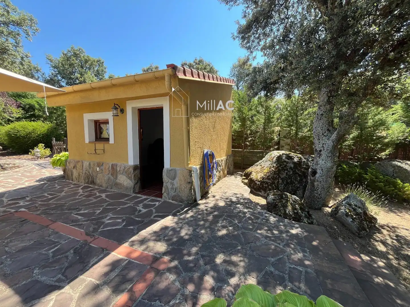 Garden of Houses for sale in El Espinar  with Heating, Private garden and Terrace