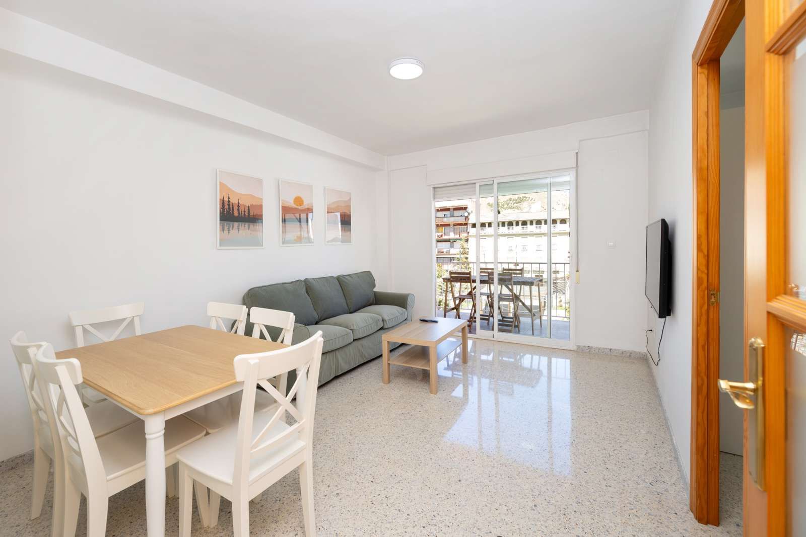 Sala d'estar de Apartament per a compartir en Atarfe amb Aire condicionat, Calefacció i Terrassa
