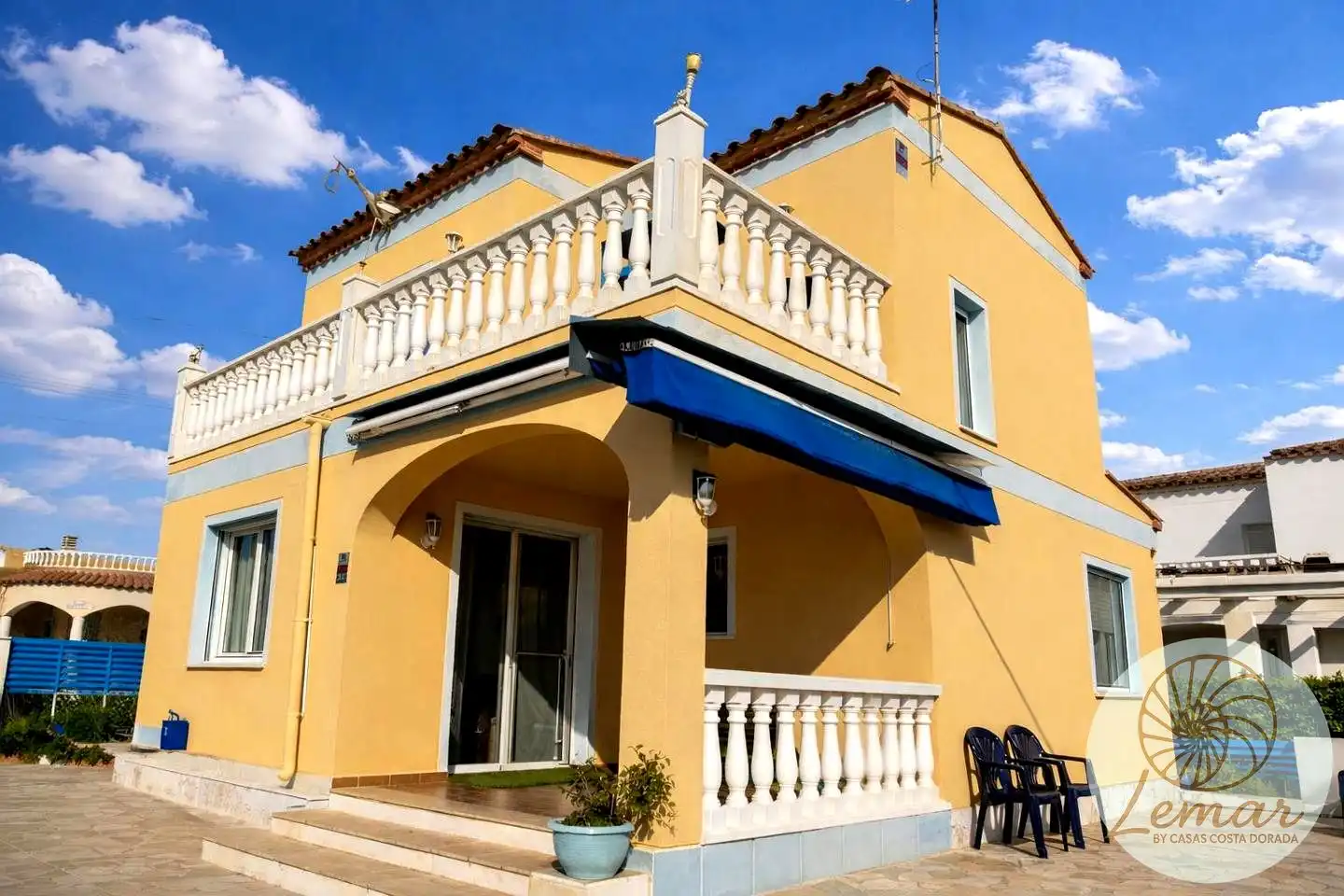 Vista exterior de Casa o chalet en venta en L'Ametlla de Mar  con Aire acondicionado, Jardín privado y Terraza