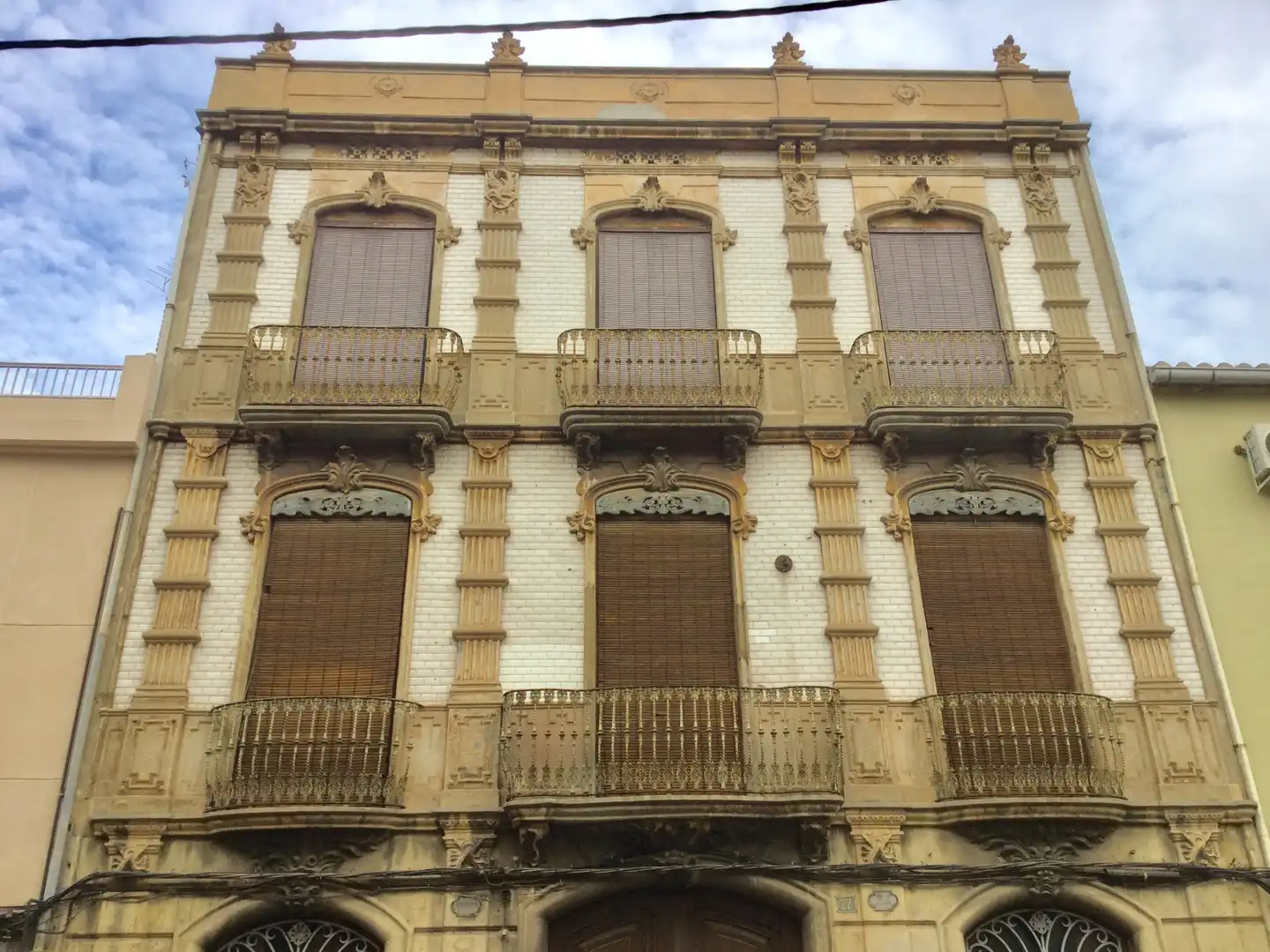 Exterior view of Houses for sale in Massamagrell  with Private garden, Terrace and Balcony