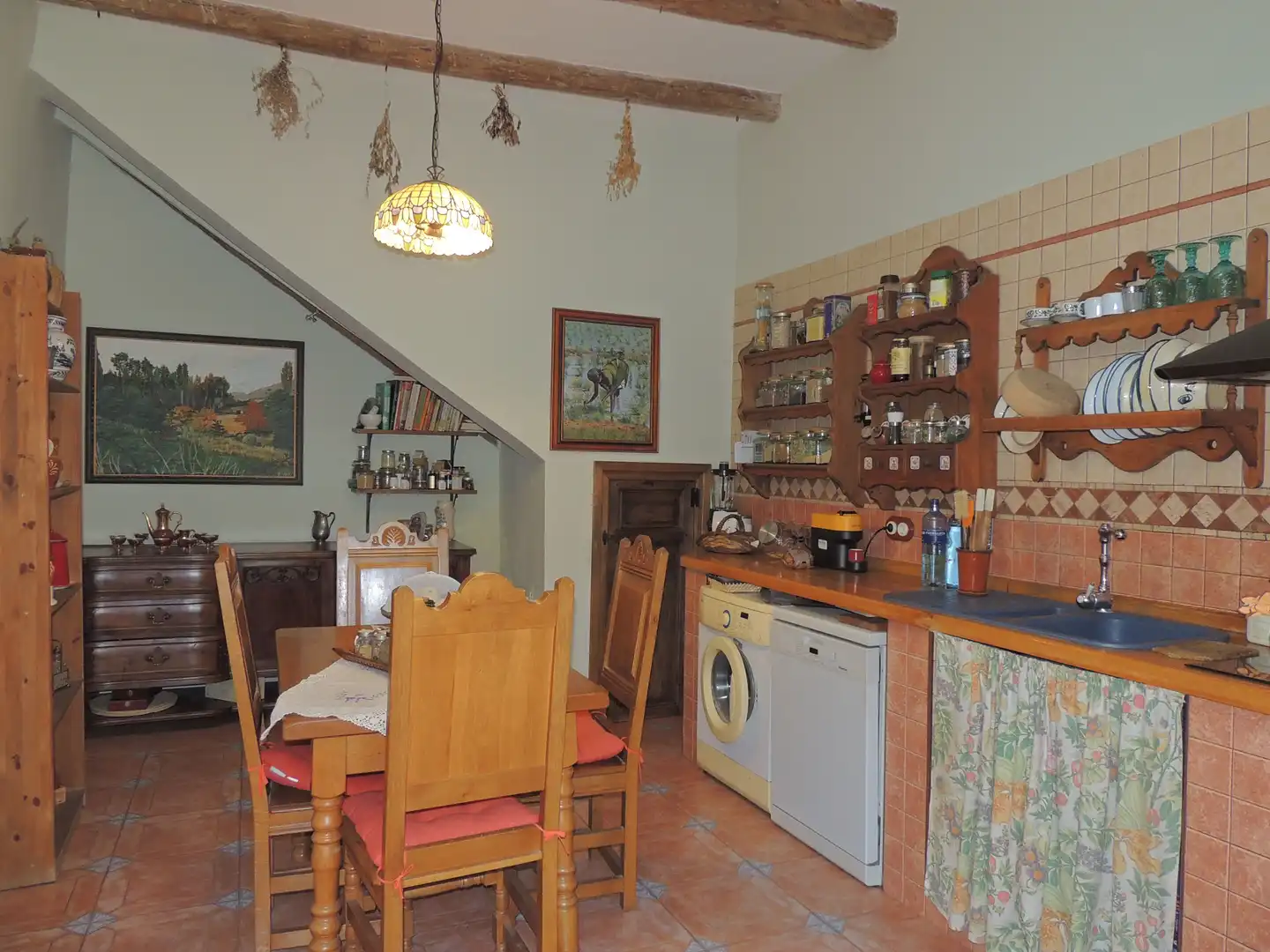 Cocina de Casa adosada en venta en Yunquera de Henares con Terraza y Balcón