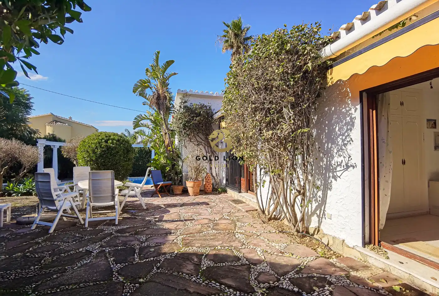 Garden of Houses for sale in Dénia  with Air Conditioner, Heating and Private garden