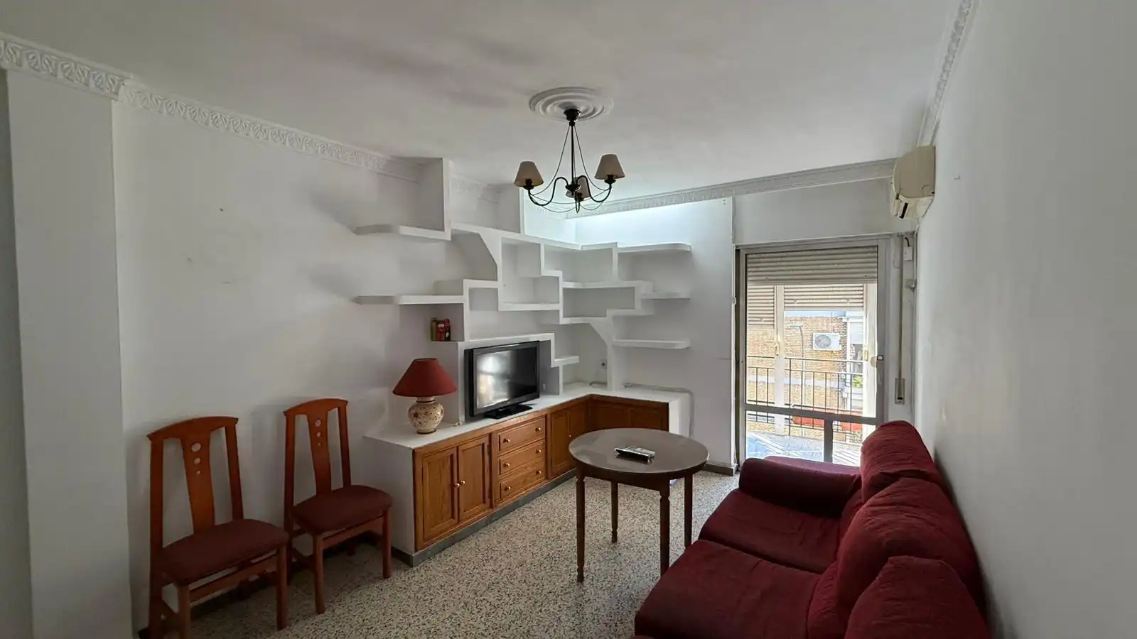 Sala de estar de Piso en venta en Sevilla con Aire acondicionado y Terraza