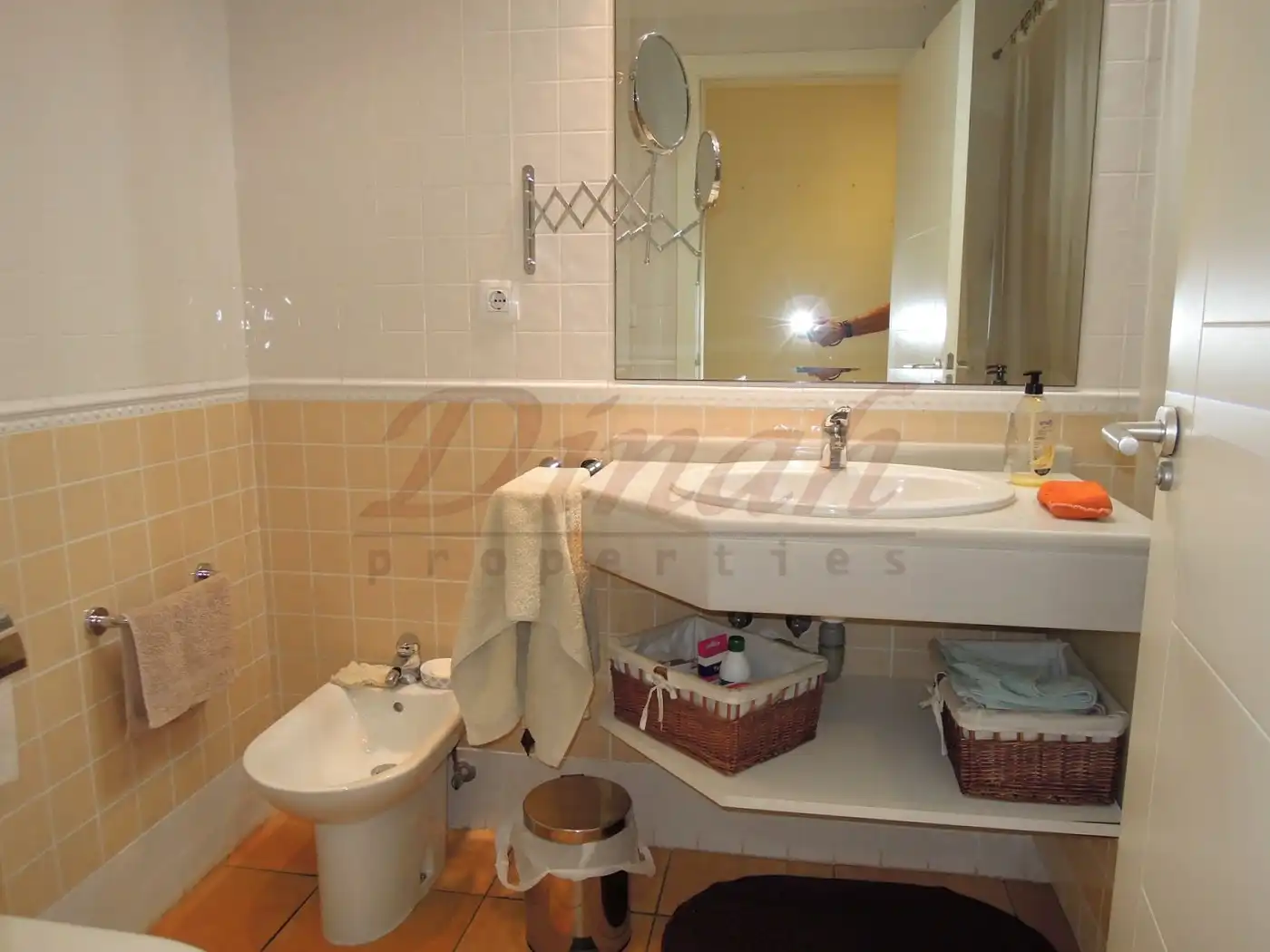 Baño de Apartamento de alquiler en Altea con Aire acondicionado, Calefacción y Terraza