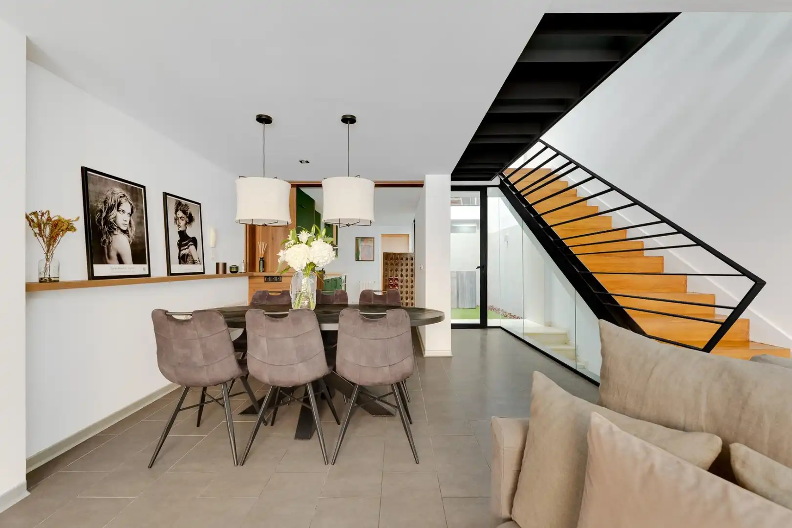 Dining room of Houses for sale in Alicante / Alacant  with Air Conditioner, Terrace and Storage room