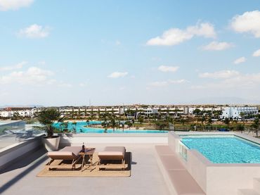 Àtic amb piscina en venda a Mar Menor Golf