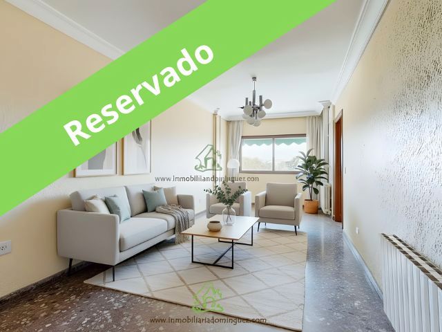 Sala de estar de Piso en venta en  Murcia Capital con Calefacción, Jardín privado y Terraza