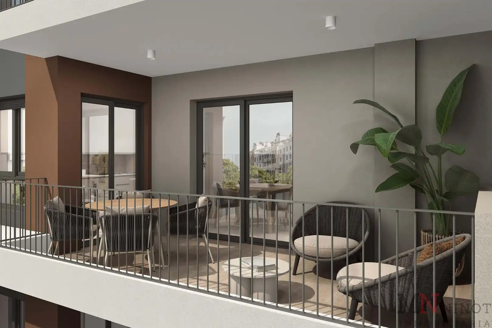 Terraza de Piso en venta en Castellón de la Plana / Castelló de la Plana con Aire acondicionado, Calefacción y Terraza