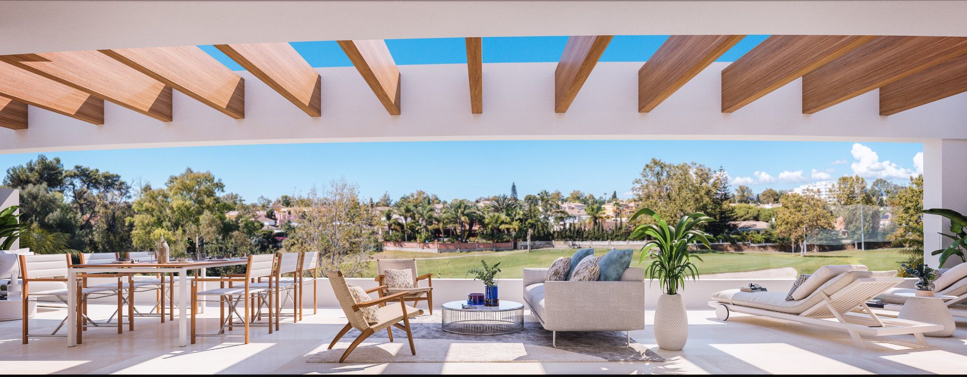 Terraza de Ático en venta en Marbella con Aire acondicionado, Calefacción y Terraza