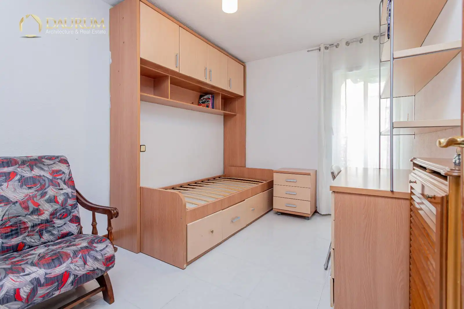 Bedroom of Flat for sale in Madrid  with Heating and Terrace