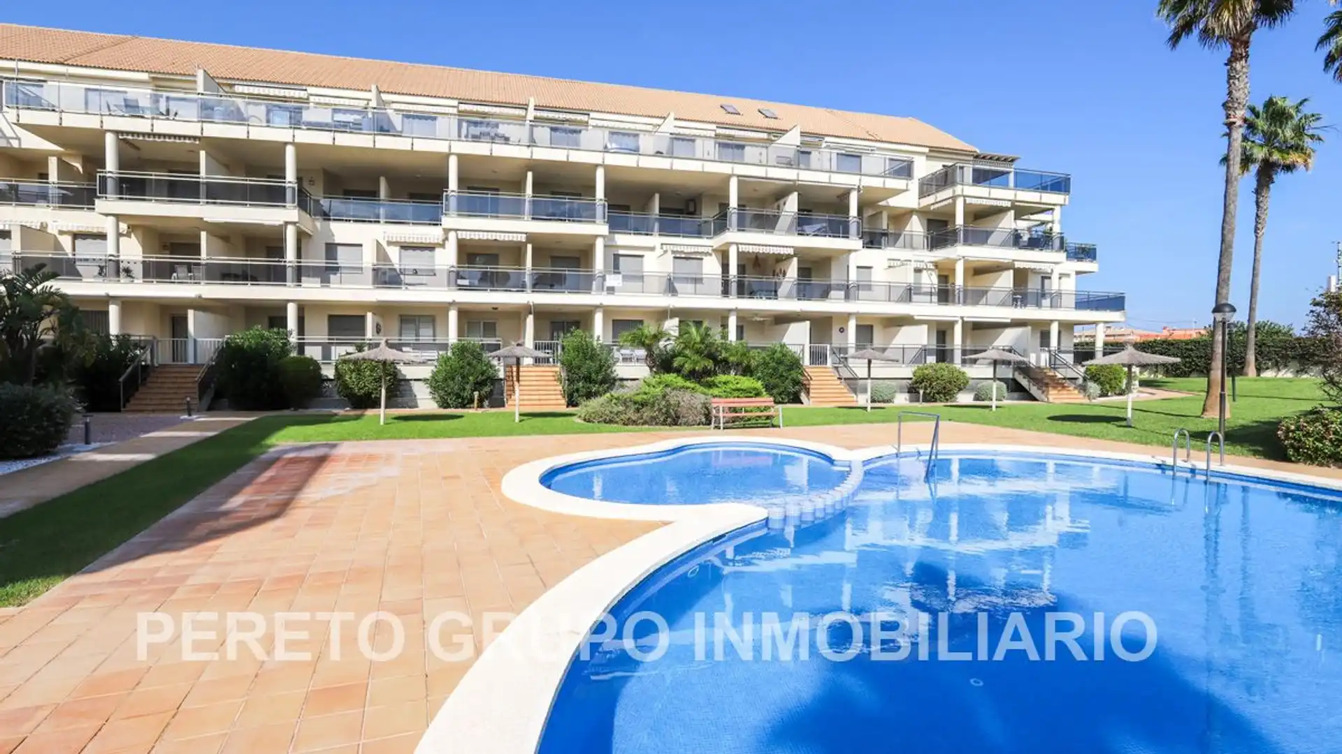Vista exterior de Apartamento en venta en Dénia con Aire acondicionado, Calefacción y Jardín privado