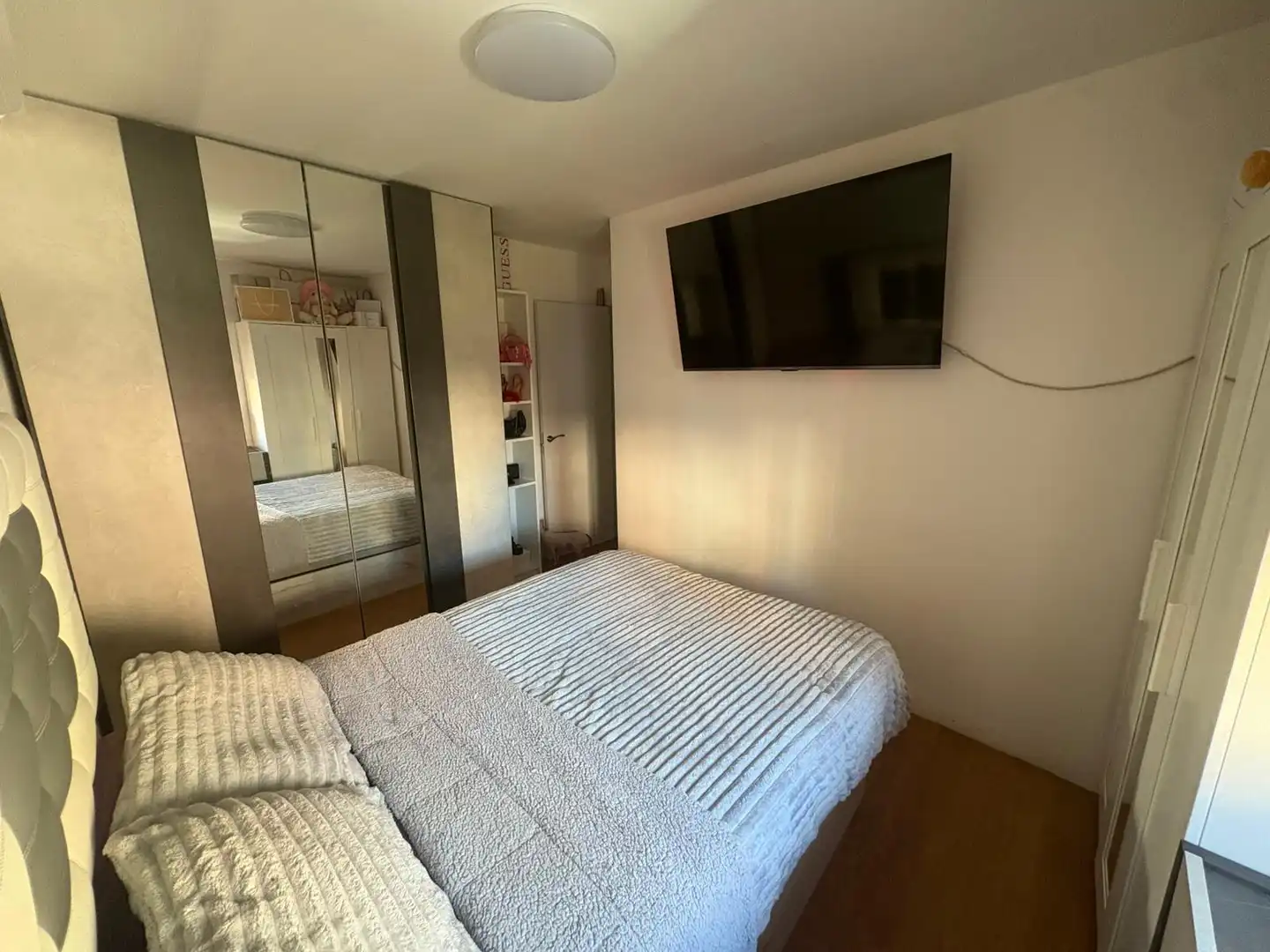 Bedroom of Flat for sale in Cornellà de Llobregat  with Air Conditioner and Parquet flooring
