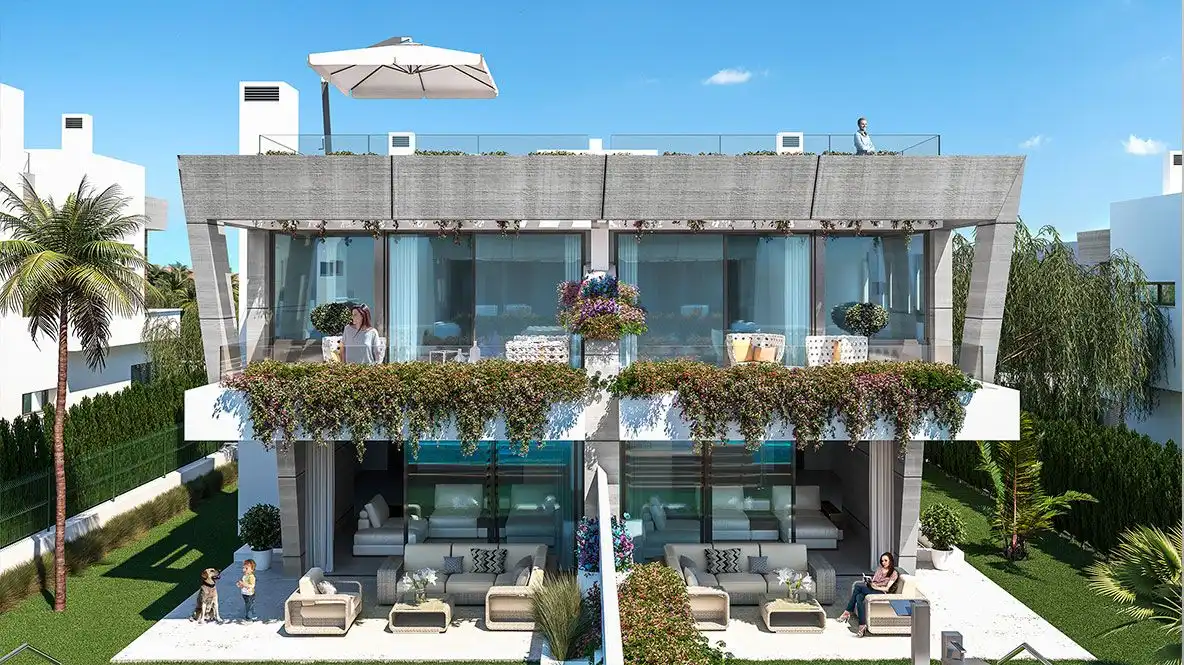 Terrassa de Casa o xalet en venda en Marbella amb Calefacció, Jardí privat i Terrassa