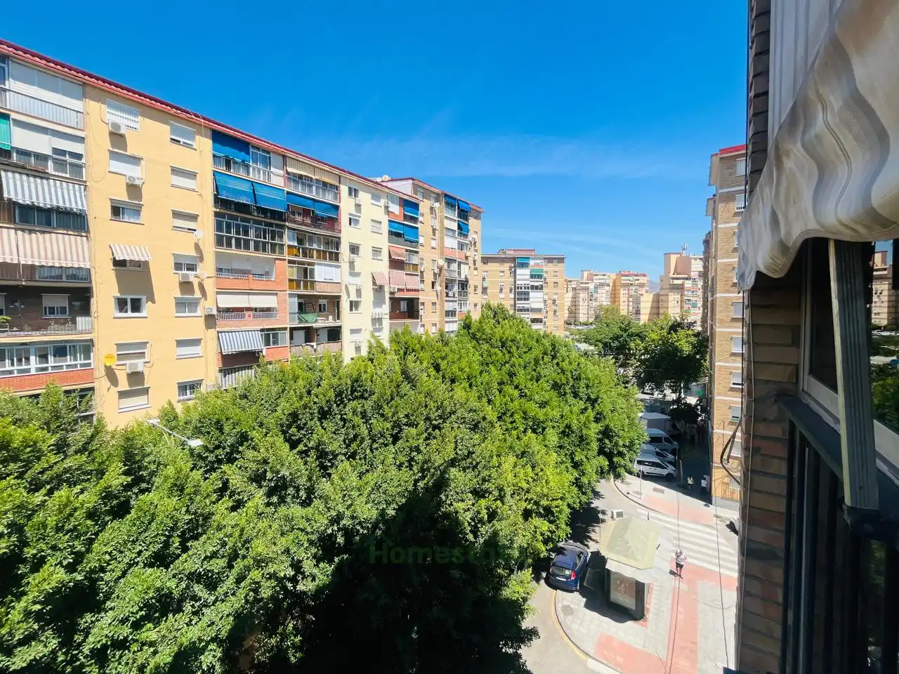 Vista exterior de Piso de alquiler en Málaga con Aire acondicionado, Terraza y Amueblado