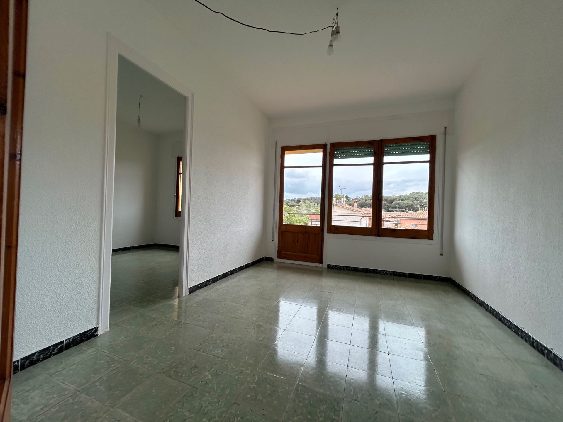 Living room of Flat for sale in Santa Maria de Palautordera  with Oven and Balcony