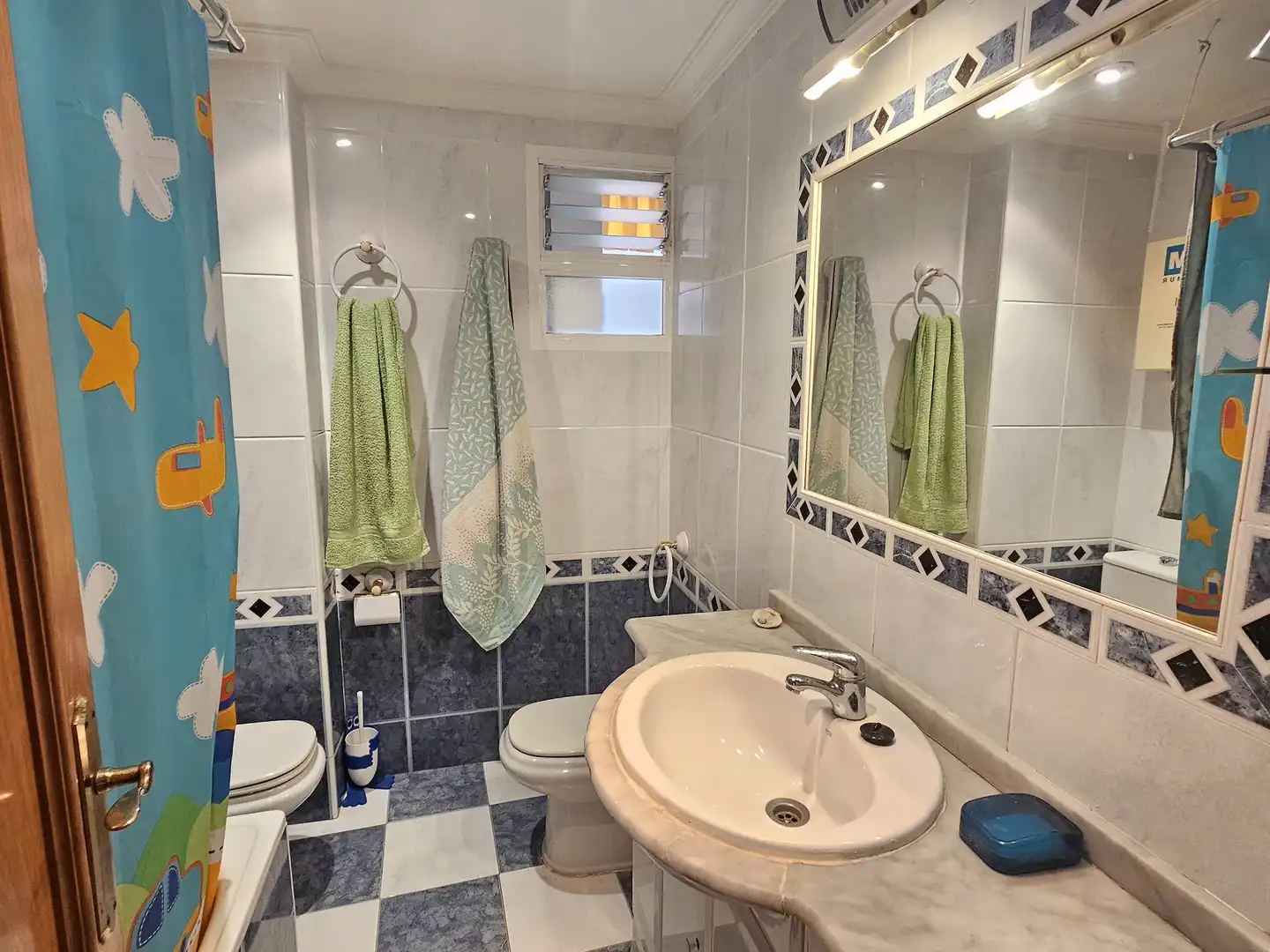 Bathroom of Flat for sale in Santa Pola  with Air Conditioner, Furnished and TV