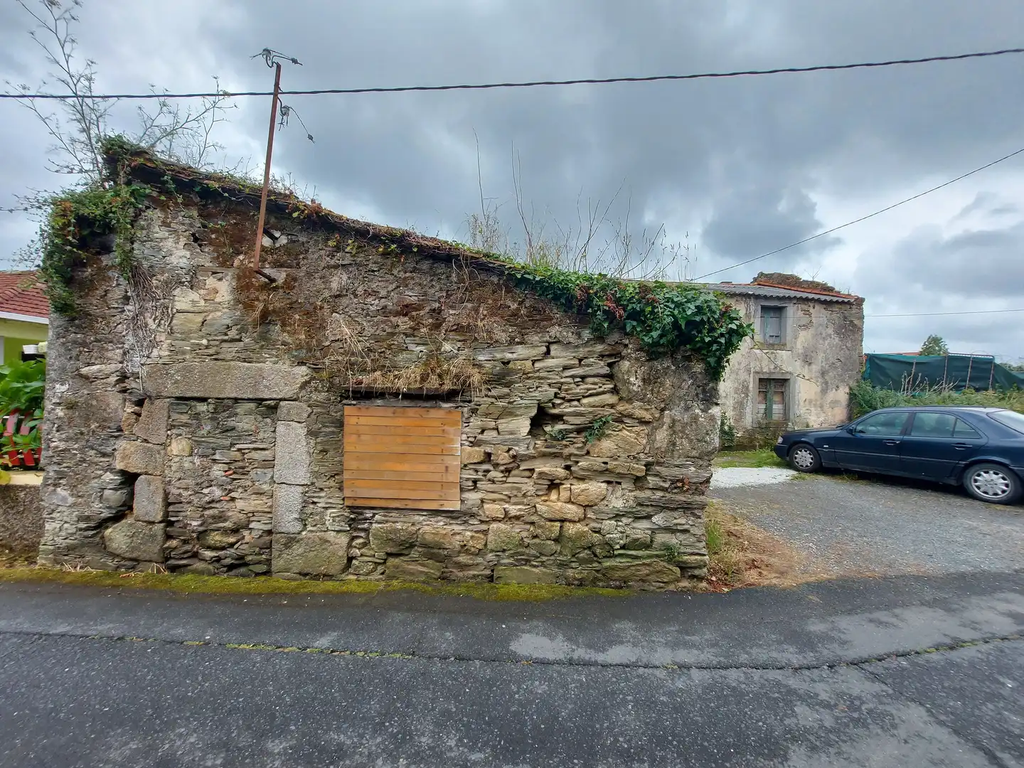 Exterior view of Houses for sale in Narón  with Private garden