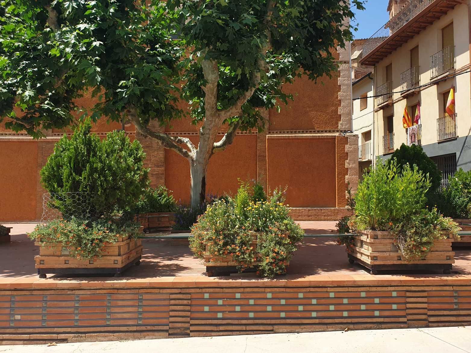 Terrasse von Country house zum verkauf in Ariza mit Heizung und Abstellraum