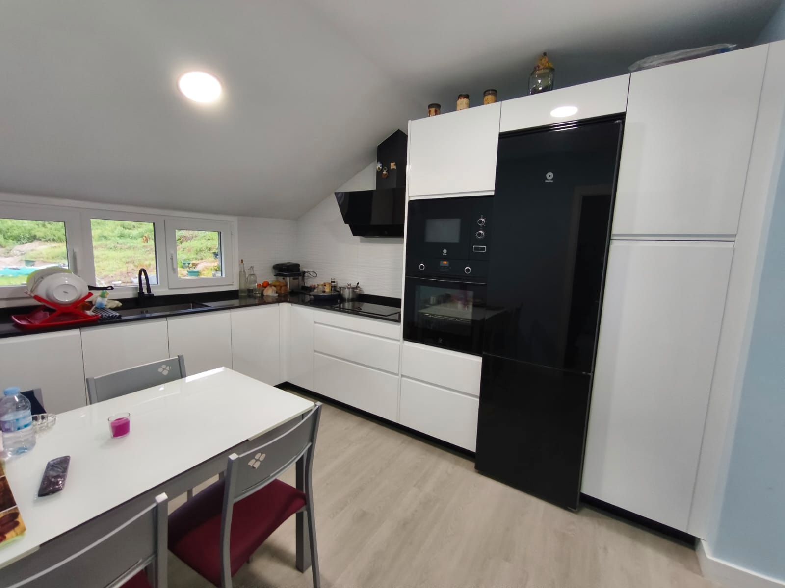 Kitchen of House or chalet for sale in Ourense Capital   with Heating, Parquet flooring and Furnished