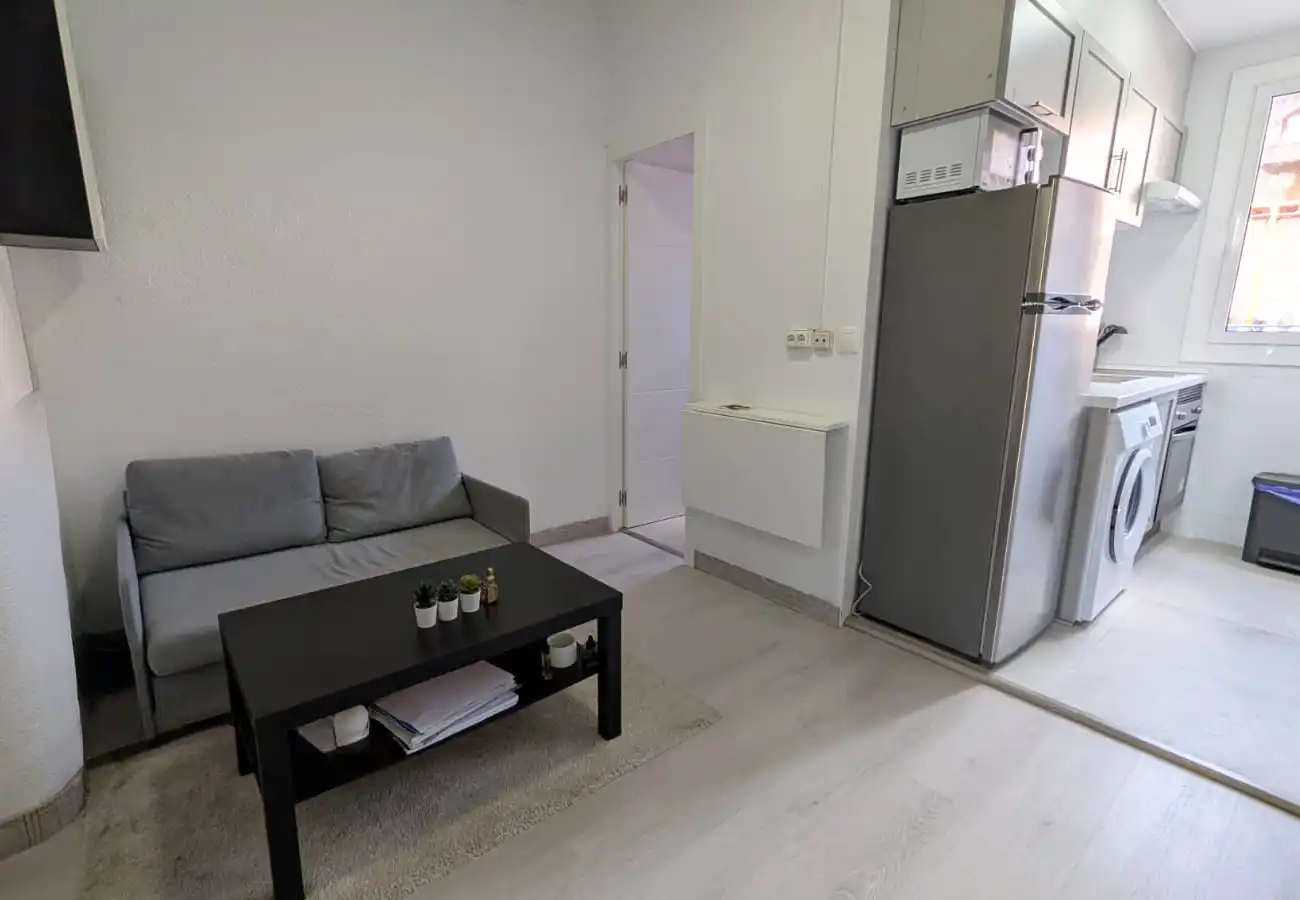 Living room of Flat for sale in  Barcelona Capital