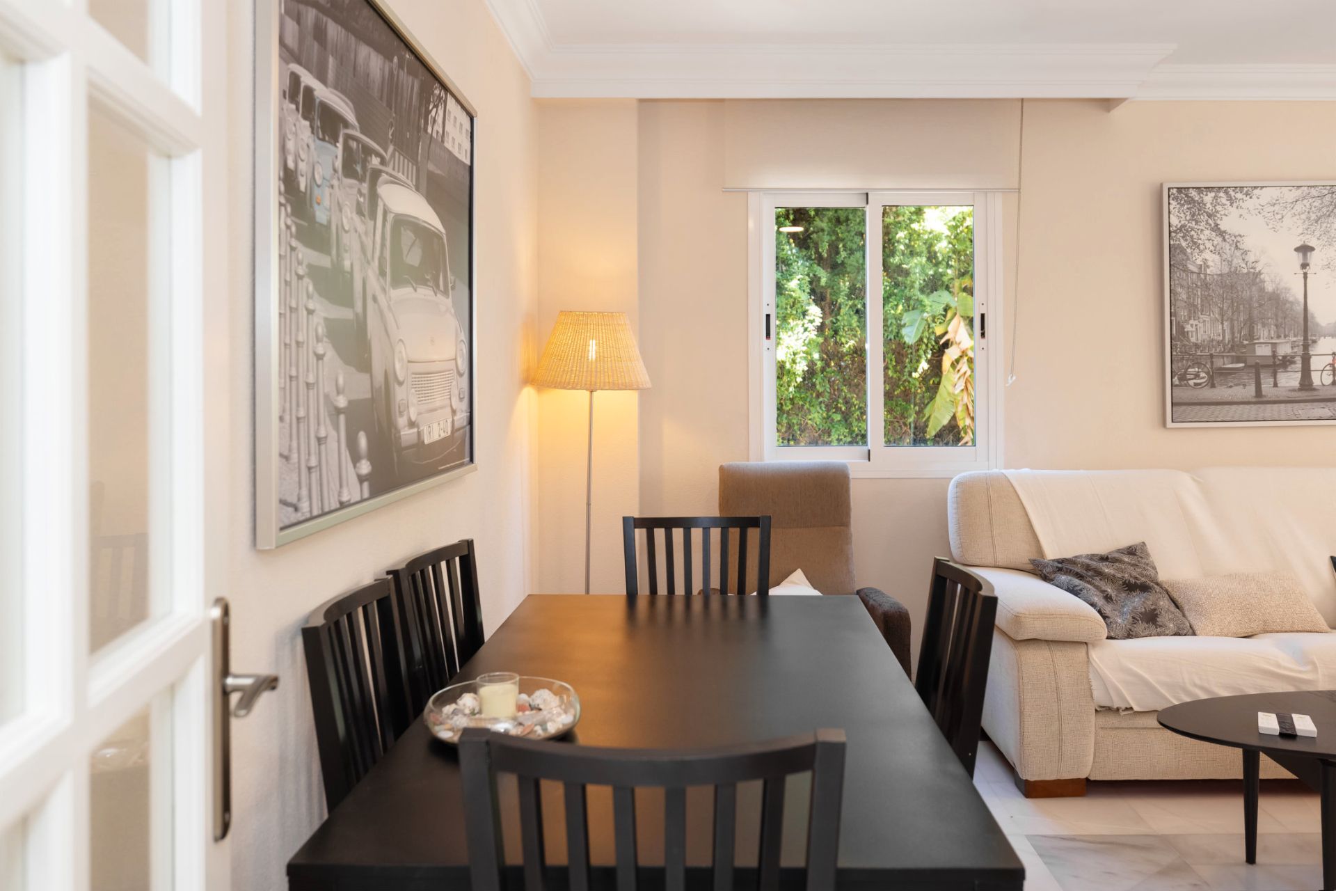 Dining room of Flat for sale in Marbella  with Air Conditioner, Terrace and Community pool