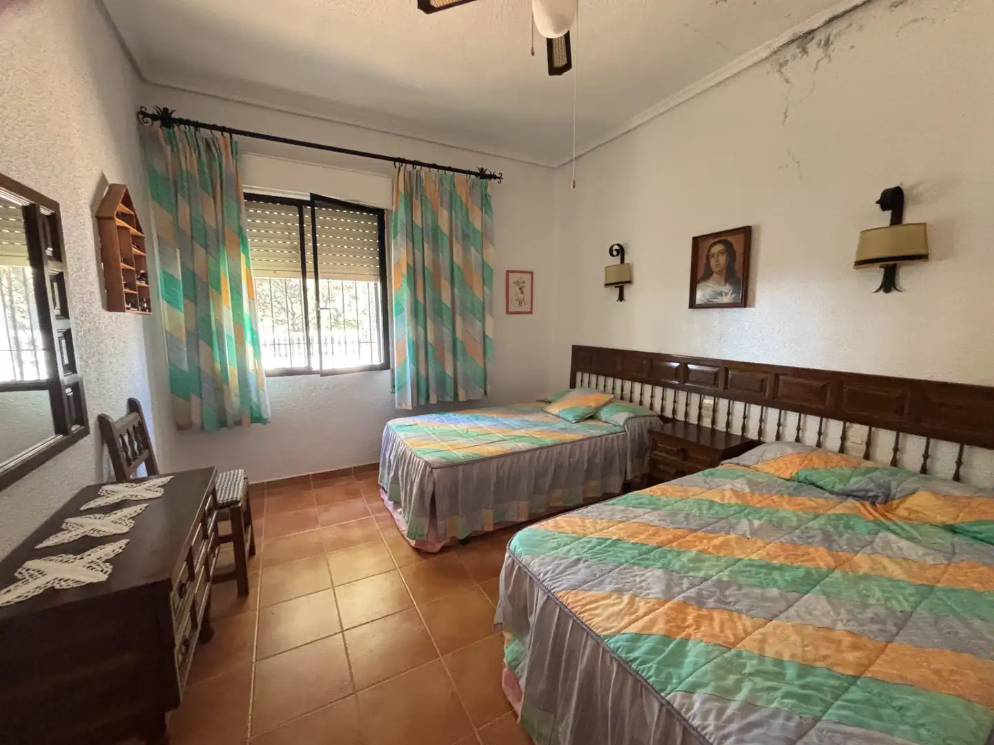 Habitación de Finca rústica en venta en Andújar con Aire acondicionado, Terraza y Piscina