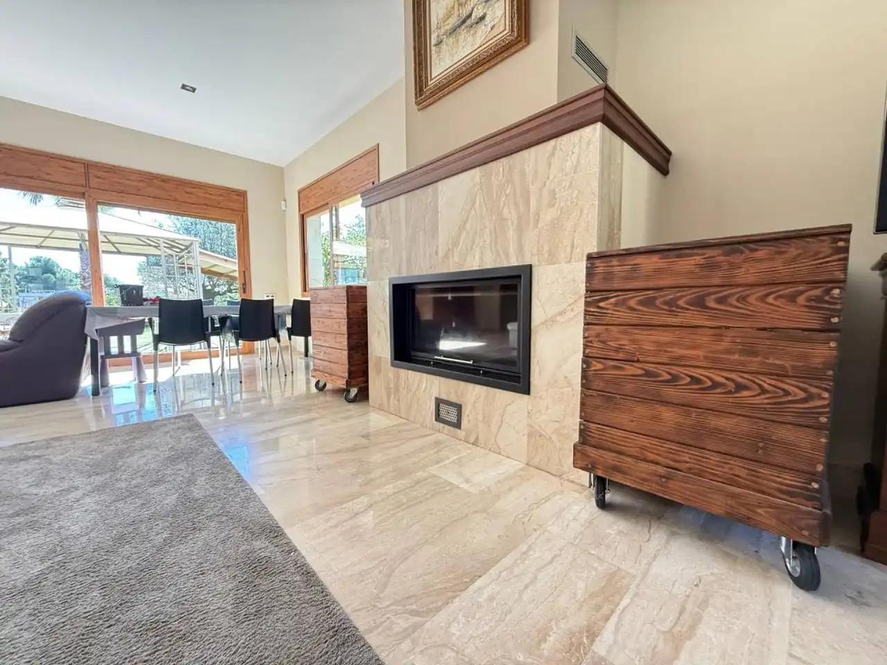 Living room of Houses for sale in Matadepera  with Heating and Private garden