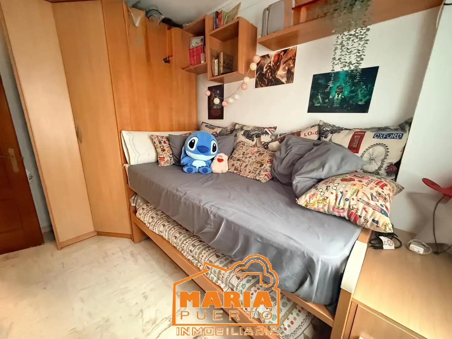 Bedroom of Flat for sale in Málaga  with Air Conditioner