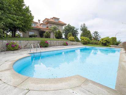 Swimming pool of House or chalet for sale in A Coruña Capital   with Storage room, Swimming Pool and Alarm