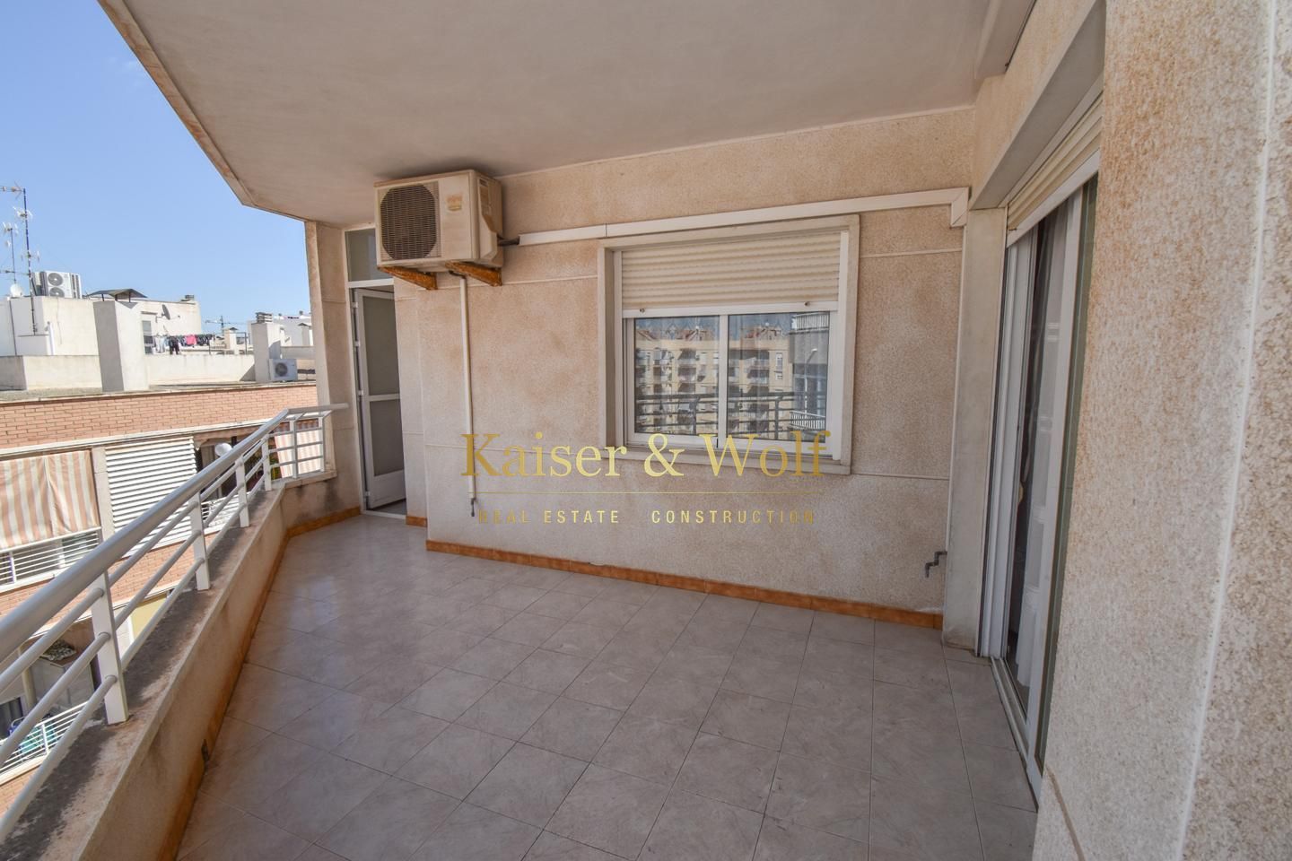 Balcony of Flat for sale in Santa Pola  with Air Conditioner, Terrace and Furnished