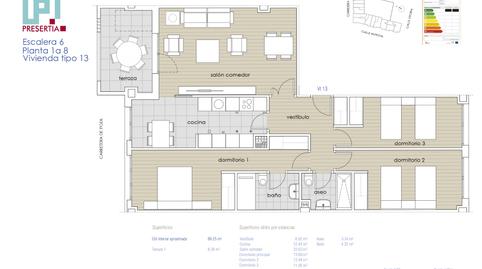 Foto 5 de Piso en venta en Calle Antigua, 63, Gamonal - San Bruno - G9, Burgos