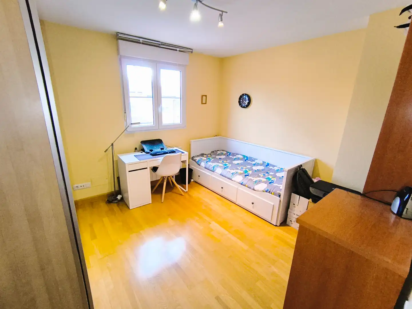 Dormitori de Casa o xalet en venda en Magaz de Pisuerga amb Calefacció, Jardí privat i Terrassa